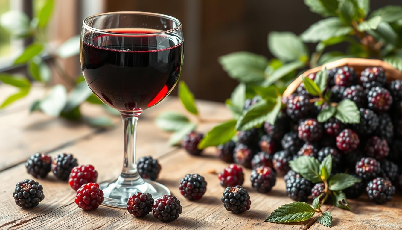 Kupinovo vino kao lek