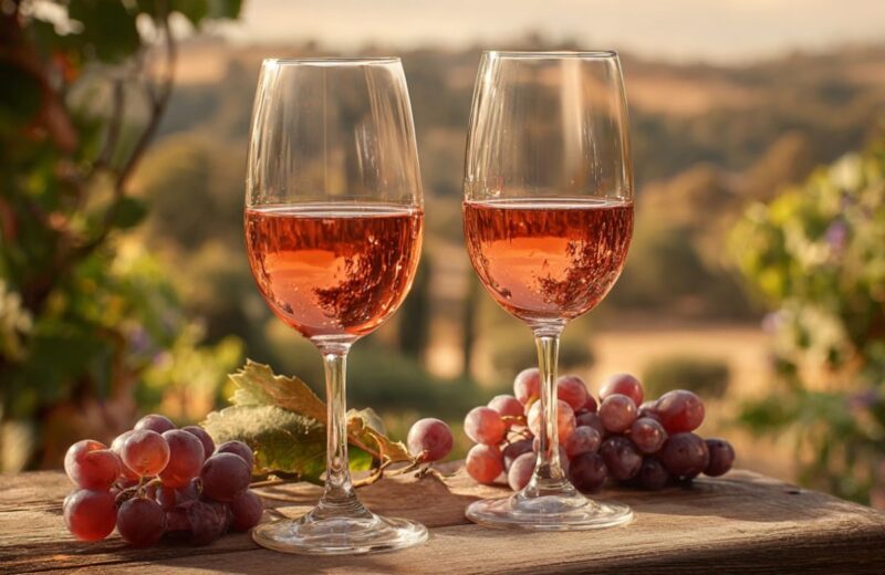 Rose vino, nežnog ukusa i voćne arome, idealno je za letnje dane i lagane obroke.